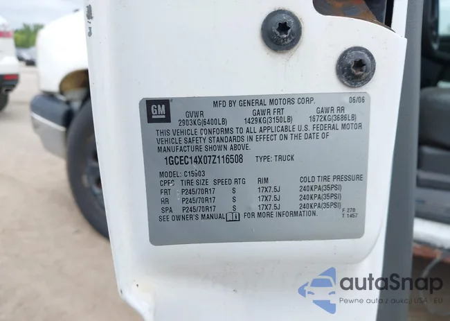 1GCEC14X07Z116508: 42536379