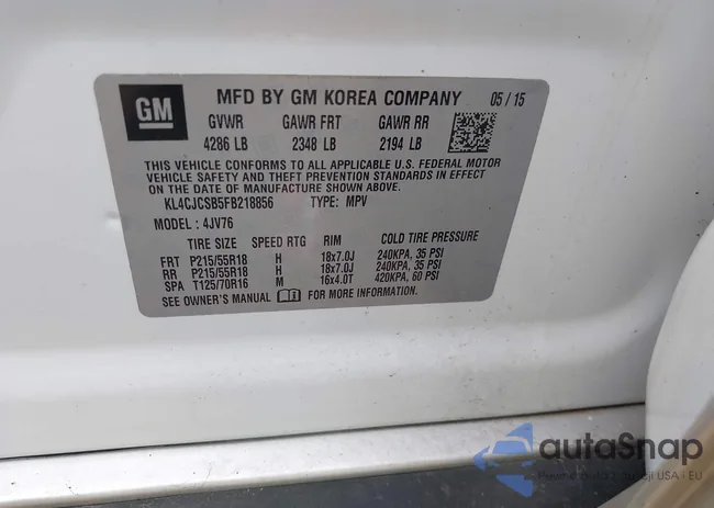 KL4CJCSB5FB218856: 42536416