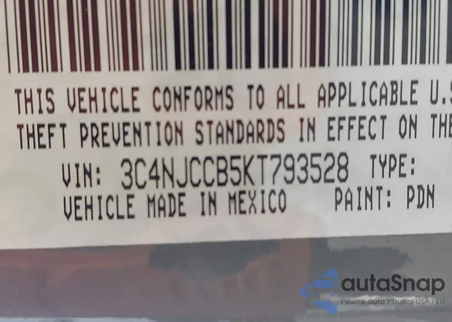 3C4NJCCB5KT793528: 42536456