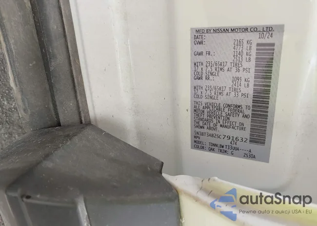 5N1BT3AB2SC791632: 42537831