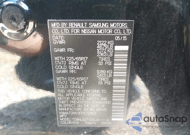 KNMAT2MV3FP572869: 42538062