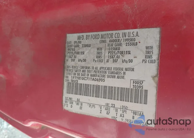 1FTYR10C71TA06905: 42537217