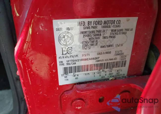 1FTSW21R58EA59267: 42537282