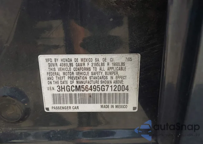 3HGCM56495G712004: 42537506