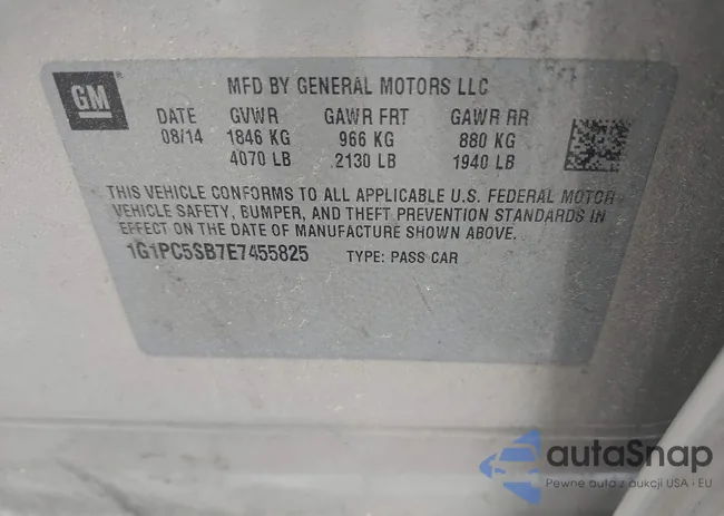 1G1PC5SB7E7455825: 42537559