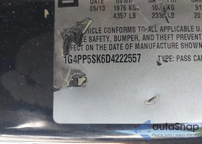 1G4PP5SK6D4222557: 42538896