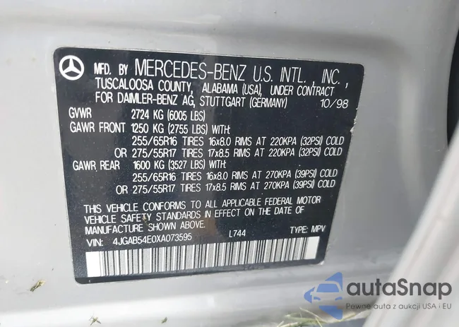 4JGAB54E0XA073595: 42539063