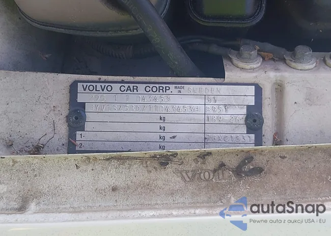 YV1SZ58D711043453: 42538391