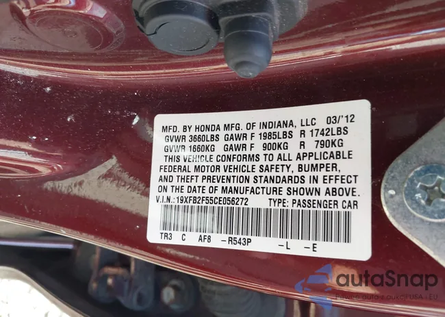 19XFB2F55CE056272: 42539856