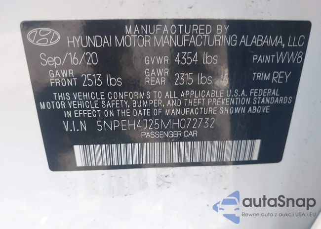 5NPEH4J5MH072732: 42539174