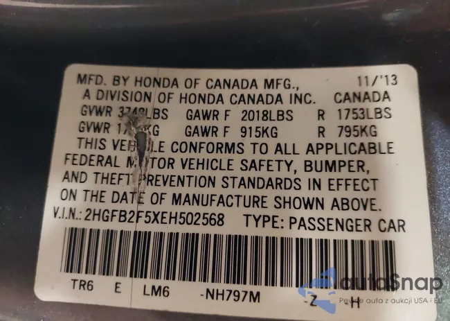 2HGFB2F5XEH502568: 42539273