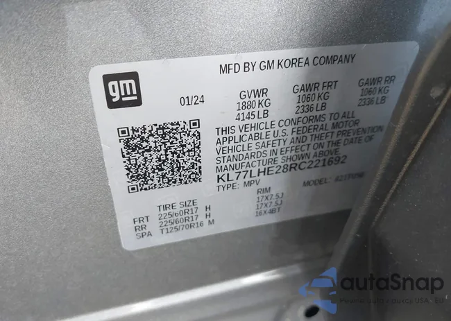 KL77LHE28RC221692: 42539365