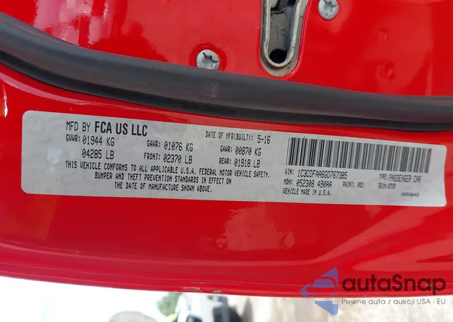 1C3CDFAA6GD767385: 42539438