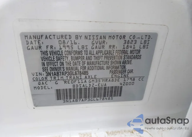 3N1AB7AP3GL678485: 42540584