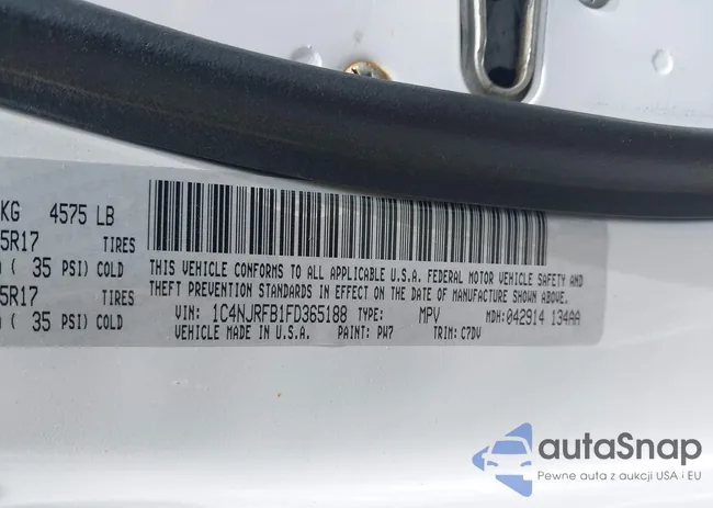 1C4NJRFB1FD365188: 42540709