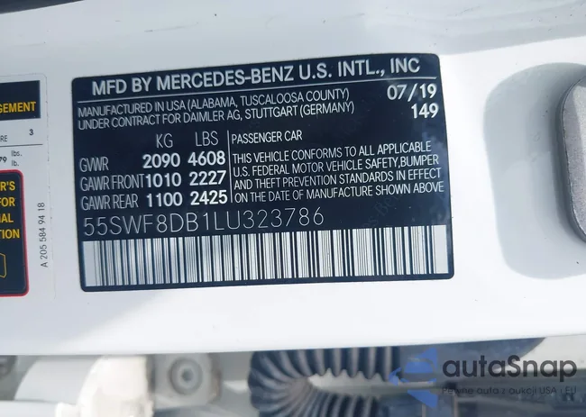 55SWF8DB1LU323786: 42540905