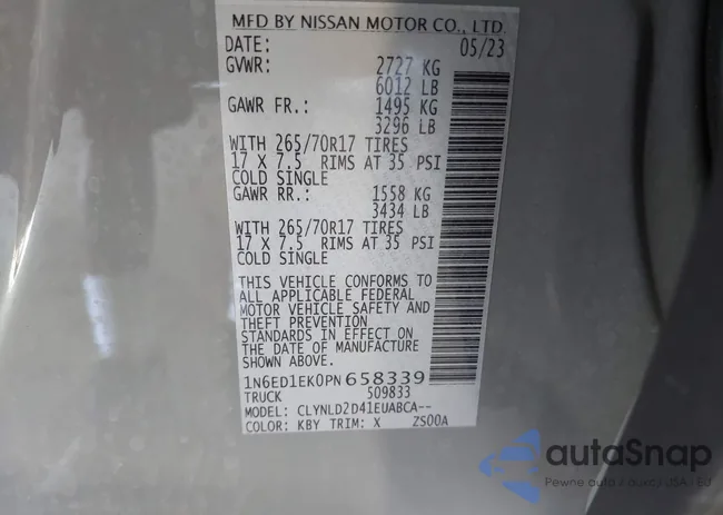 1N6ED1EK0PN658339: 42540404