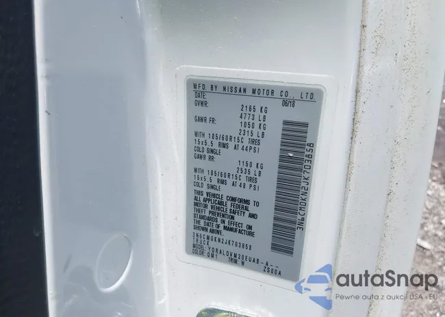 3N6CM0KN2JK703858: 42541493