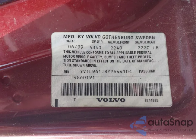 YV1LW61J8Y2644104: 42542714