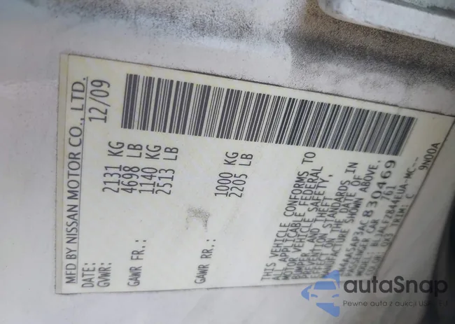 1N4AA5AP3AC830469: 42542838