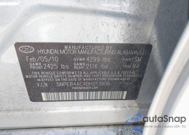 5NPEB4AC4BH013906: 42542991