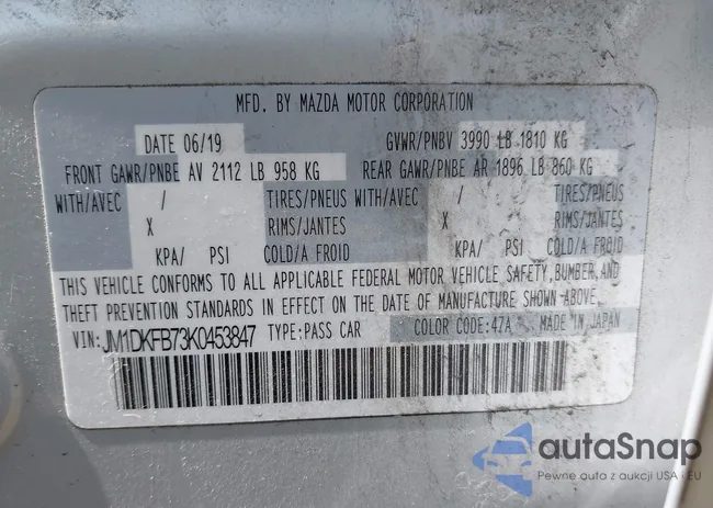 JM1DKFB73K0453847: 42542512