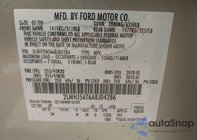 2LMHJ5AT6ABJ04286: 42543697