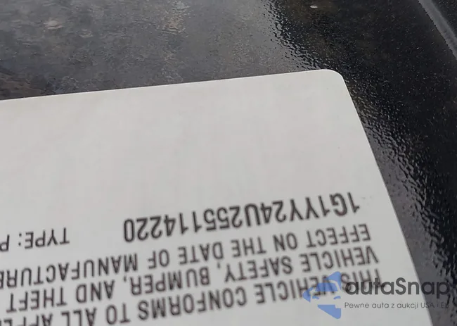 1G1YY24U255114220: 42543444