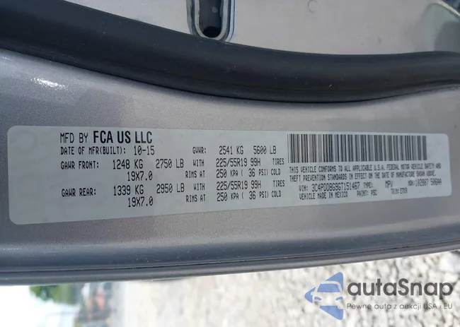 3C4PDDBG9GT151467: 42543467