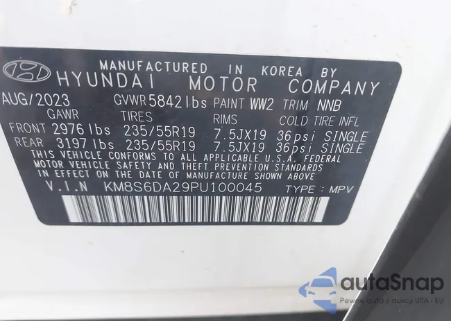 KM8S6DA29PU100045: 42544604