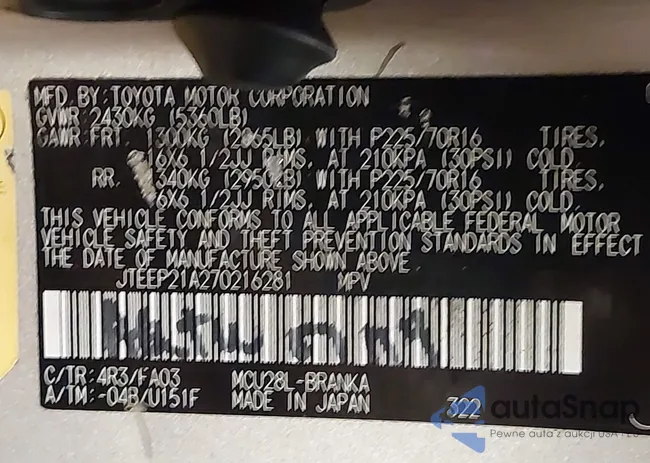 JTEEP21A270216281: 42545009