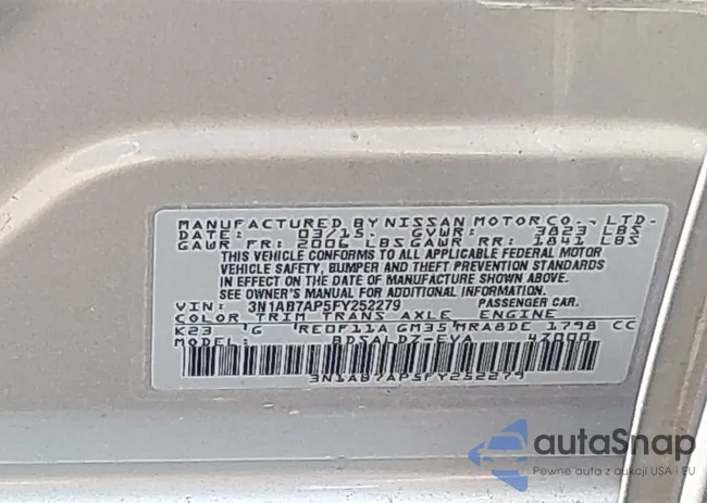 3N1AB7AP5FY252279: 42545651