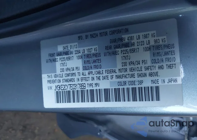 JM3KE2CY7E0317859: 42545754