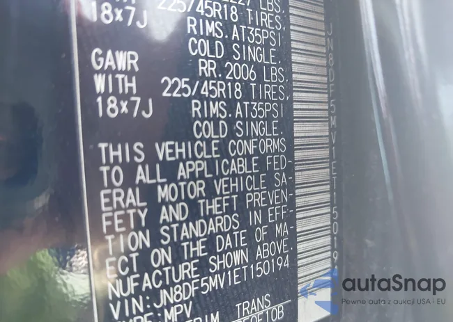 JN8DF5MV1ET150194: 42546140