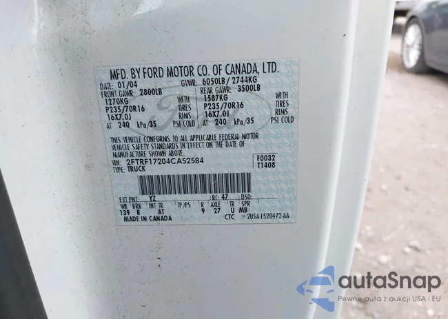 2FTRF17204CA52584: 42545265