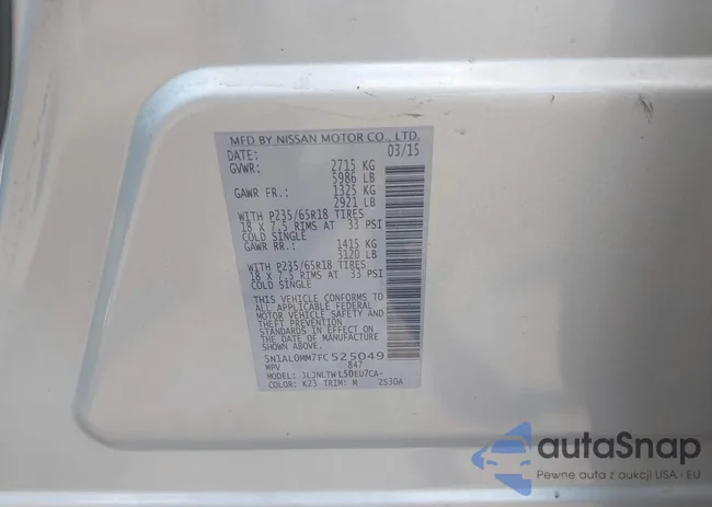 5N1AL0MM7FC525049: 42545392