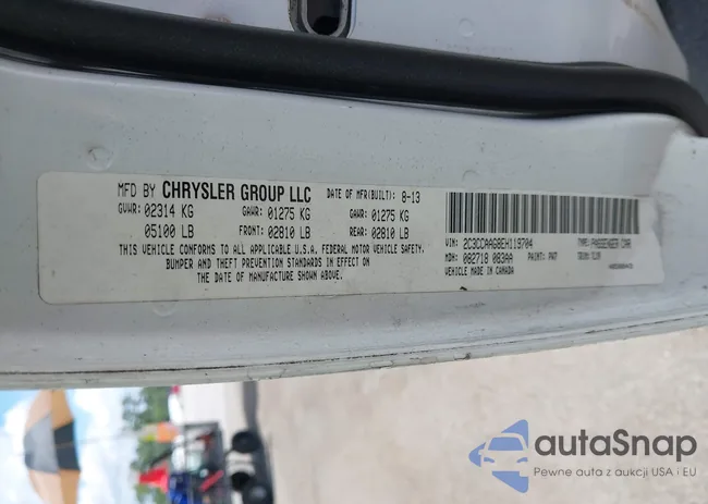 2C3CCAAG8EH119704: 42545447