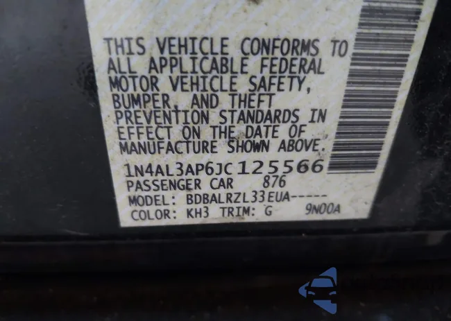 1N4AL3AP6JC125566: 42546608