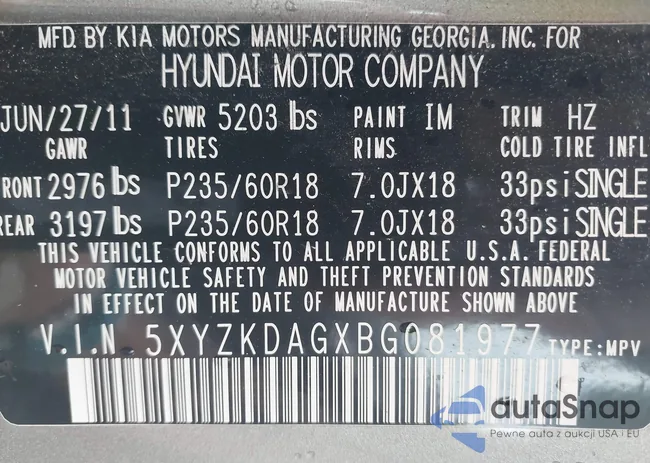 5XYZKDAGXBG081977: 42546694