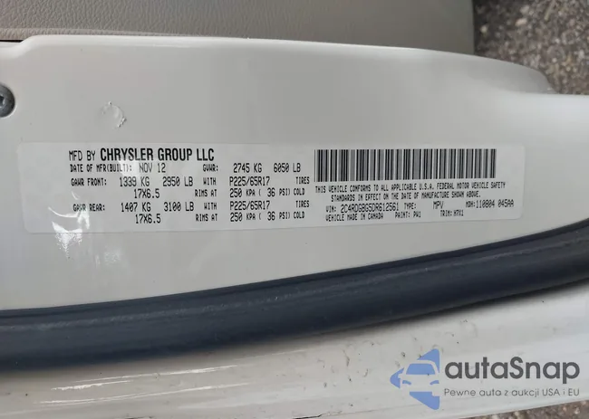 2C4RDGBG5DR612561: 42546718