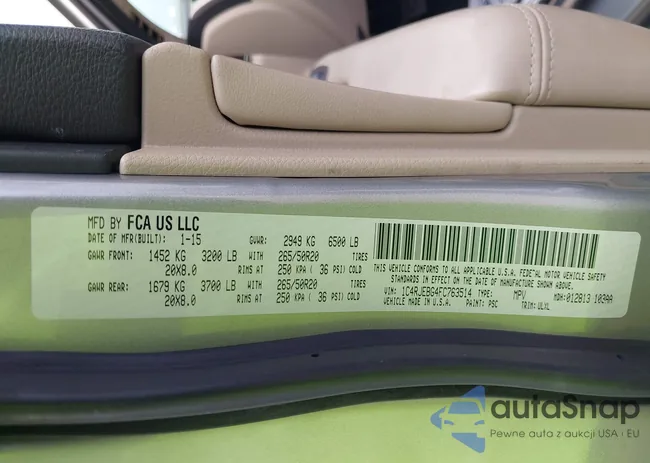 1C4RJEBG4FC763514: 42546916