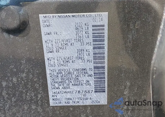 5N1AT2MV4EC787887: 42547113