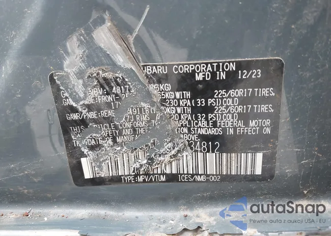 JF2GUADC1RH334812: 42546339