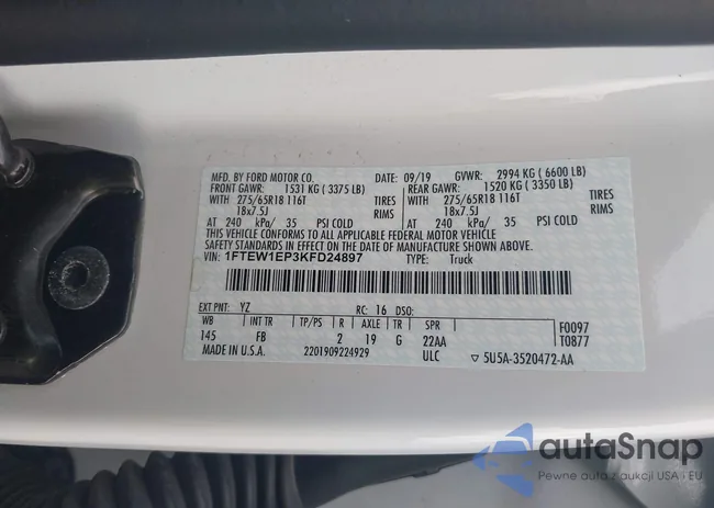 1FTEW1EP3KFD24897: 42546399