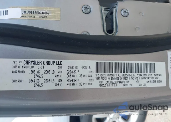 1C4NJDBB5ED744069: 42547595