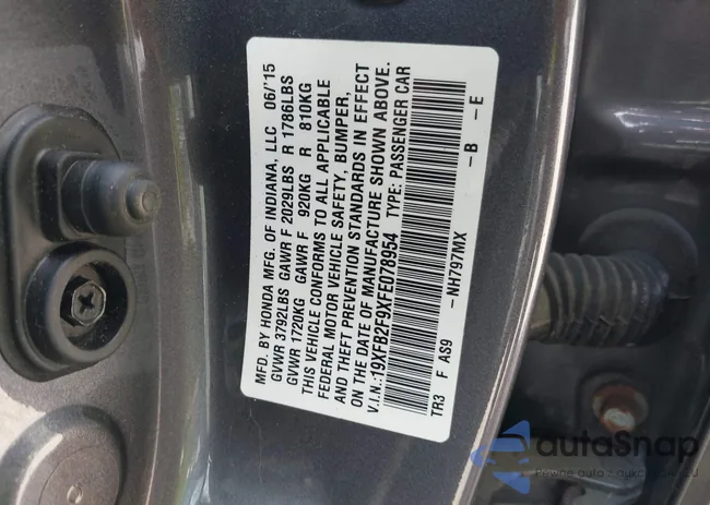 19XFB2F9XFE078954: 42547903