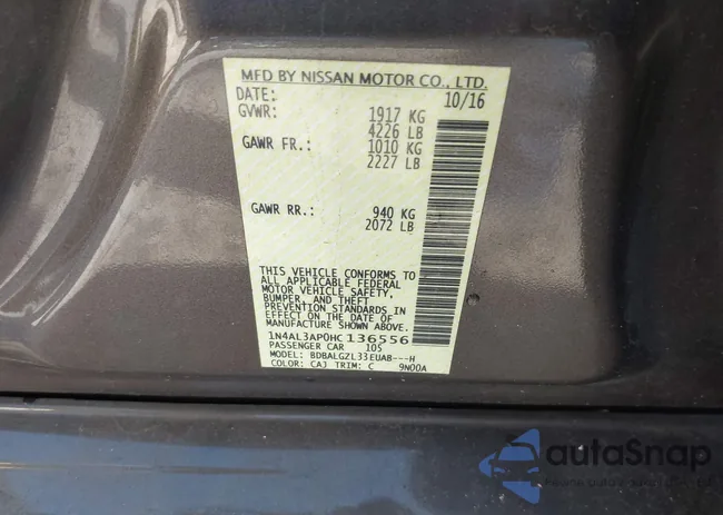 1N4AL3AP0HC136556: 42547923