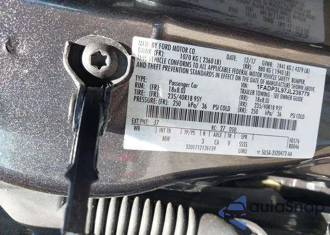 1FADP3L97JL238779: 42547471