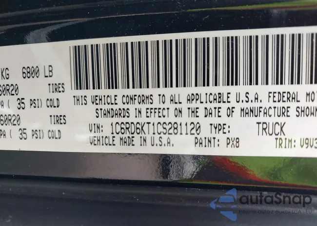 1C6RD6KT1CS281120: 42548941