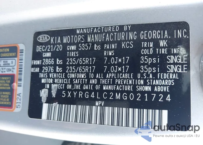 5XYRG4LC2MG021724: 42548408